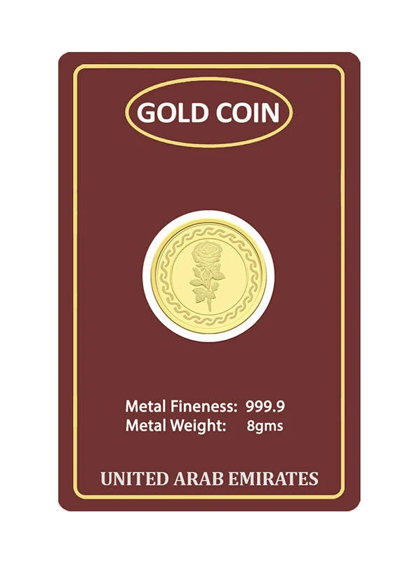 8g Pure Gold Coin 999.9